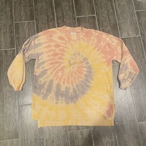 Vintage tie die American eagle sweater